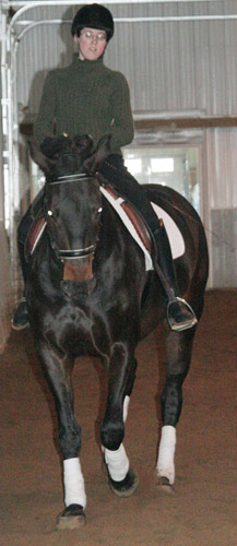 Meg in travers
