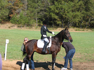 Richard and Ralea get those leg wraps off! (2008)
